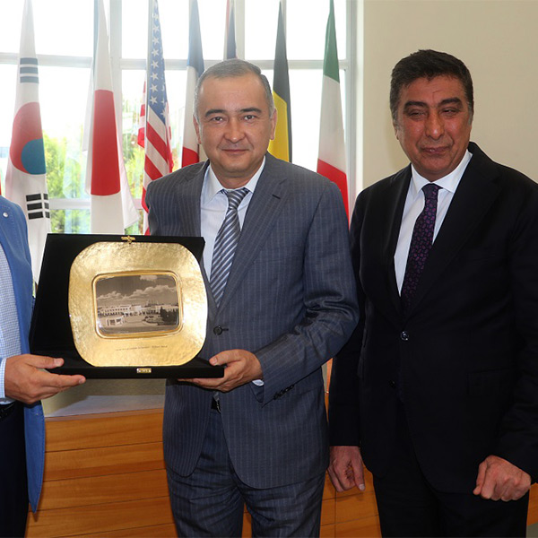 GOSB Yönetim Kurulu Özbekistan Cumhuriyeti Heyeti ile buluştu
