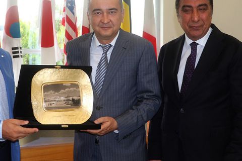 GOSB Yönetim Kurulu Özbekistan Cumhuriyeti Heyeti ile buluştu